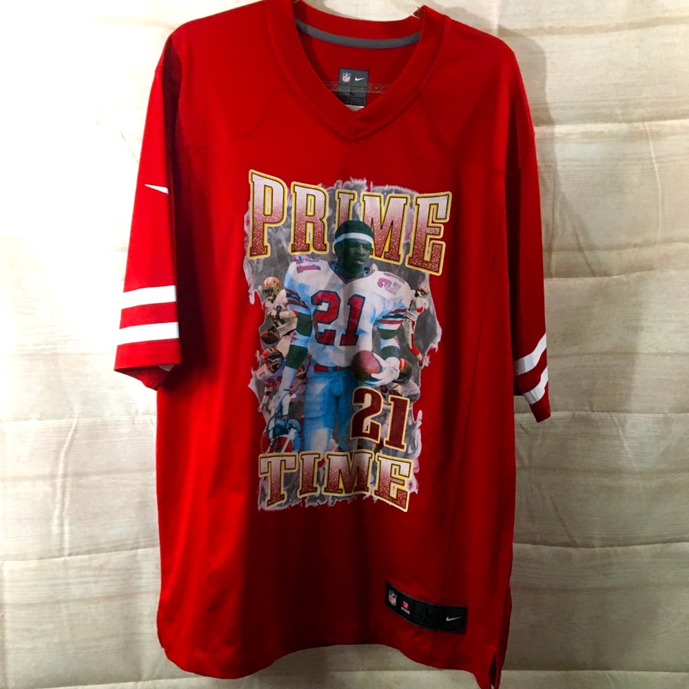 Nike Prime Time Jersey Red Mens On field